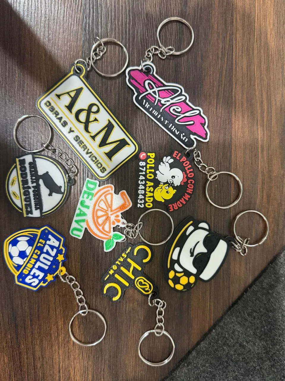Llavero Personalizado en PLA